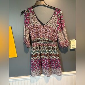 BeBop Boho Print Dress Size Small 💥Buy 2 Get 1 Free💥